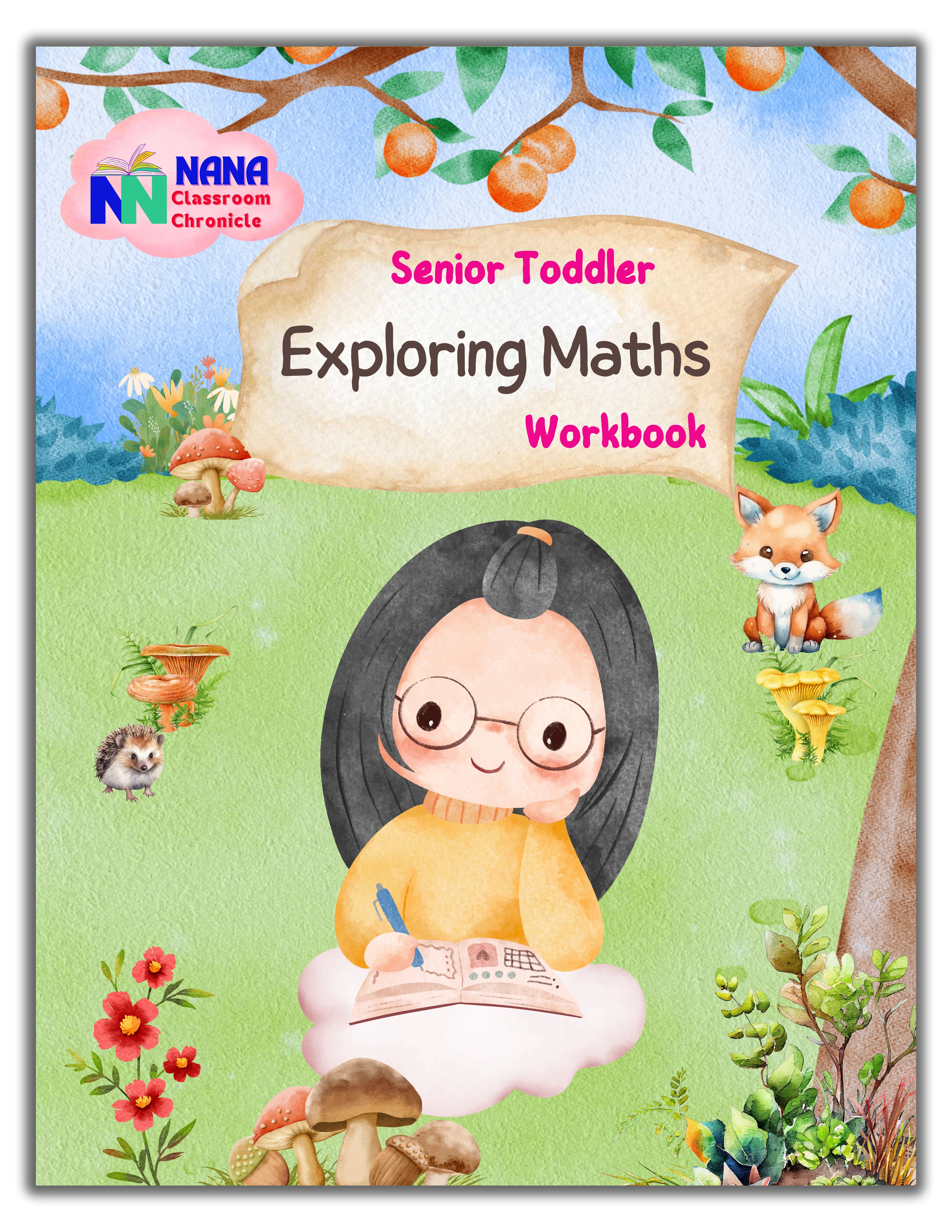 Senior Toddler - Maths Workbook (Pre KG)