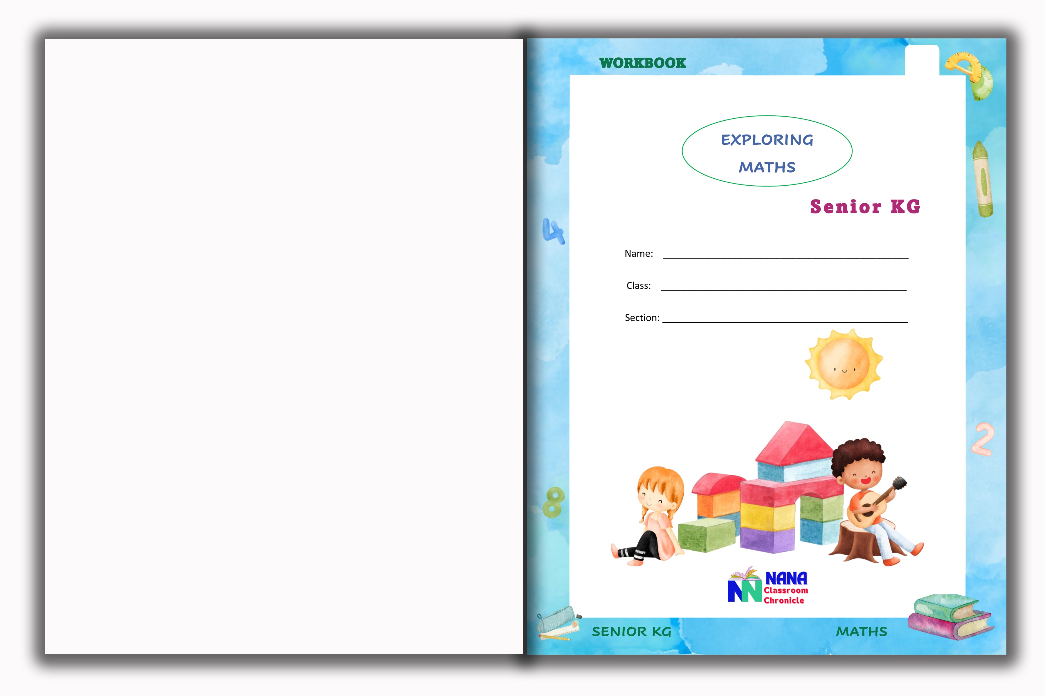 Senior KG - Maths Workbook