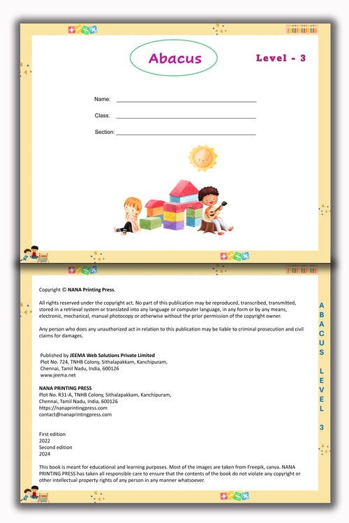 Abacus Book - Level 3