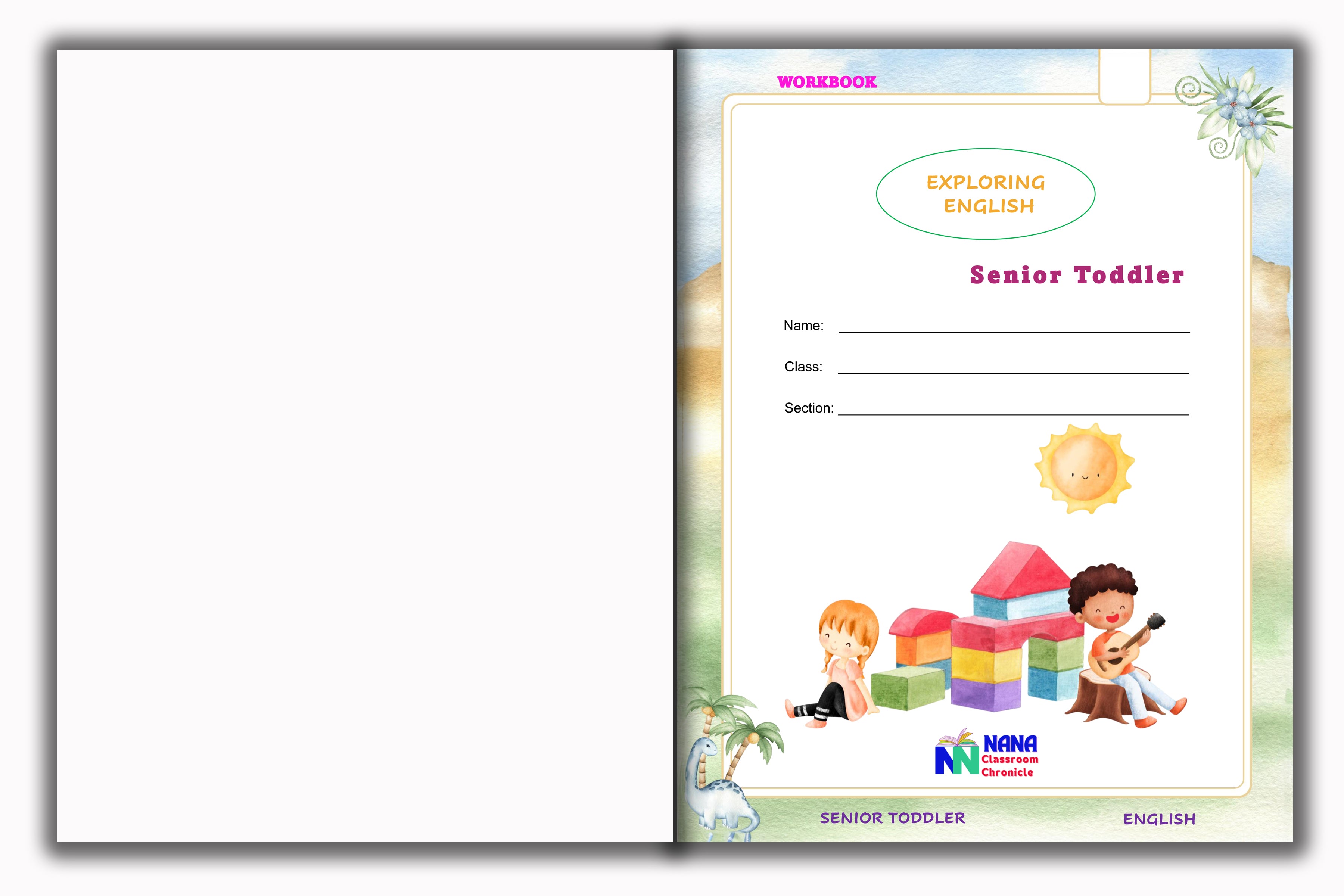 Senior Toddler - English Workbook (Pre KG)