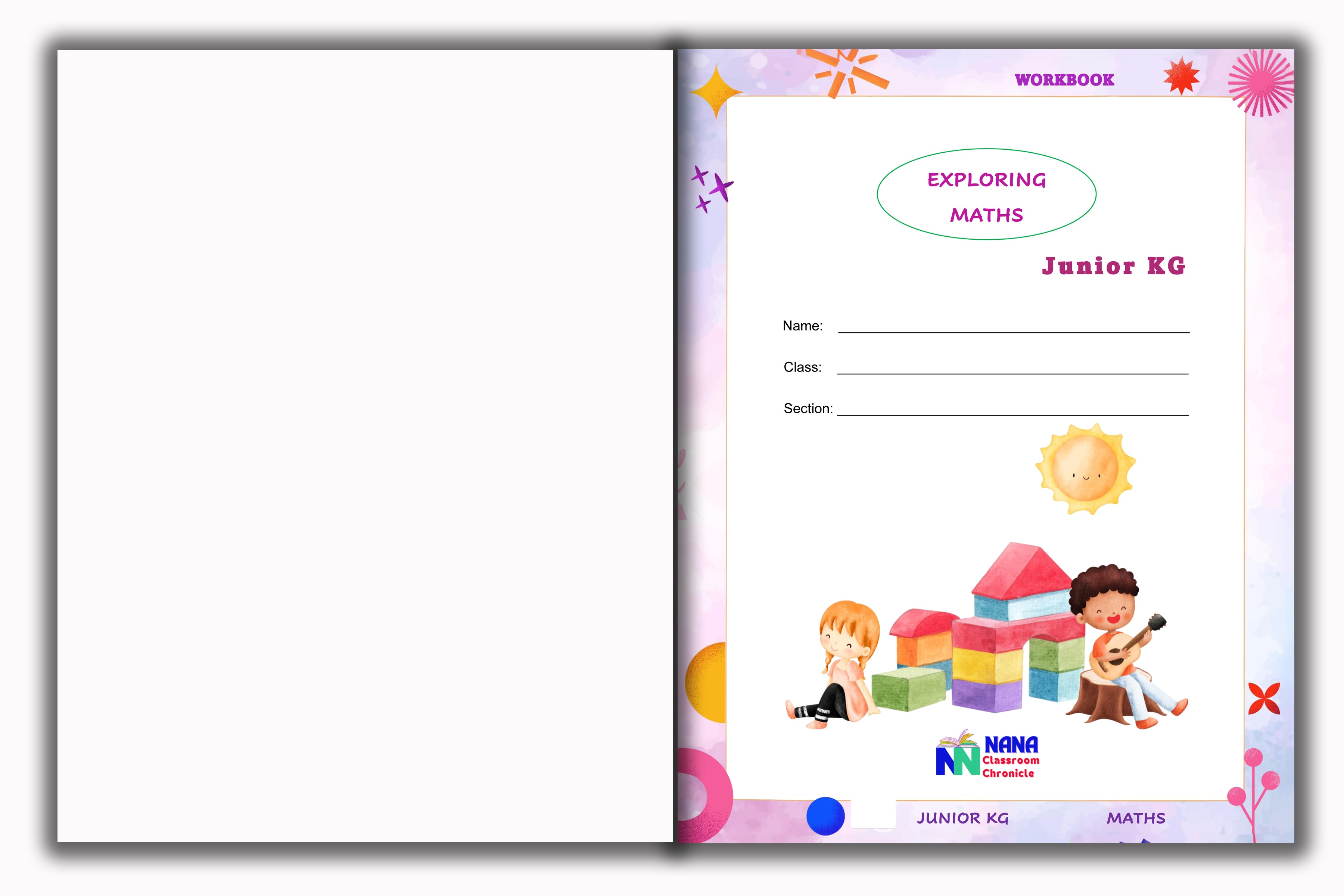 Junior KG - Maths Workbook