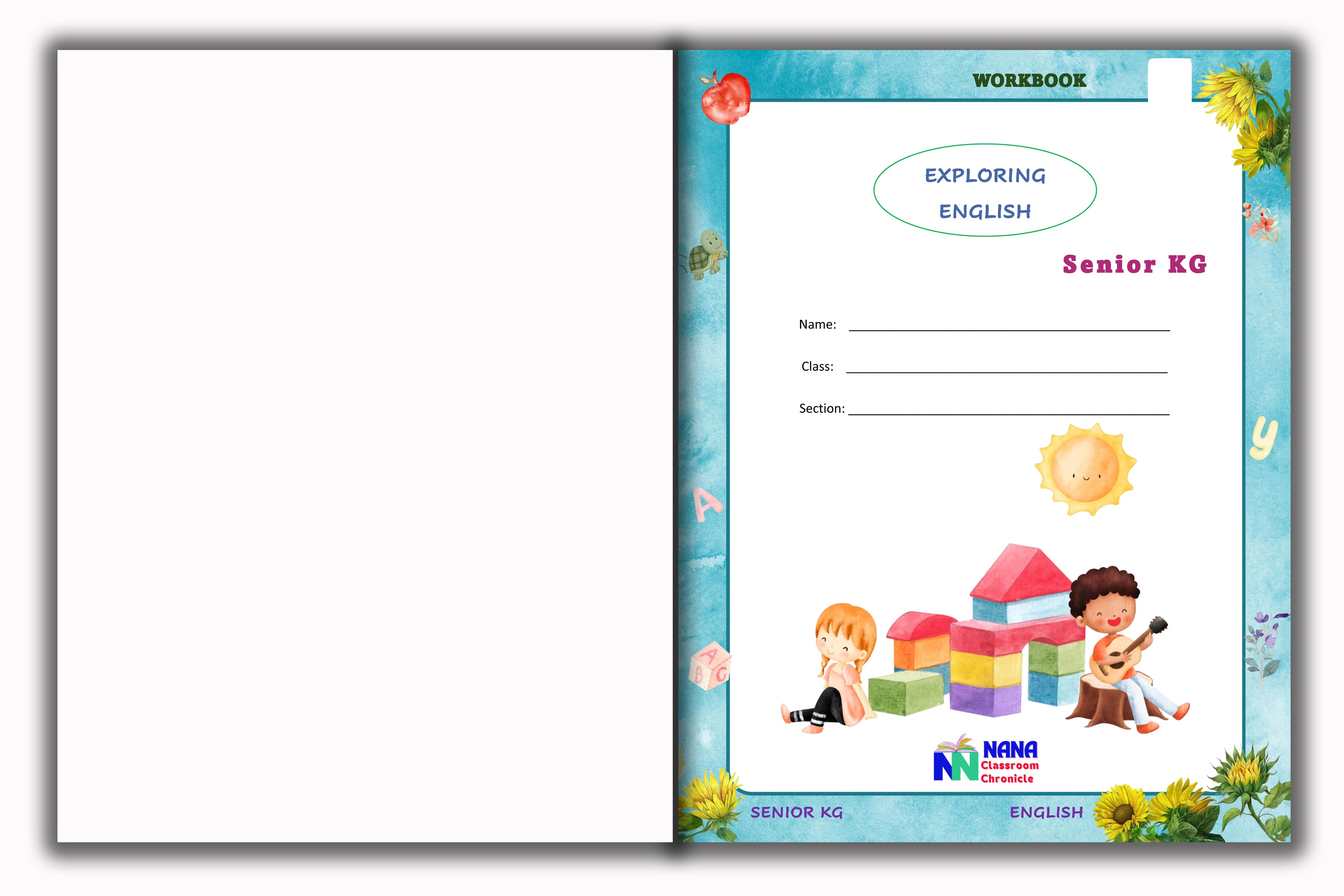 Senior KG - English Workbook