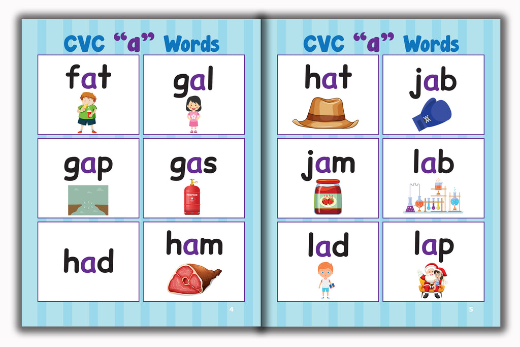 Activity Books Combo 15 - Count And Add, CVC Words, Rhyming Words, Sudoku, Unscramble Words
