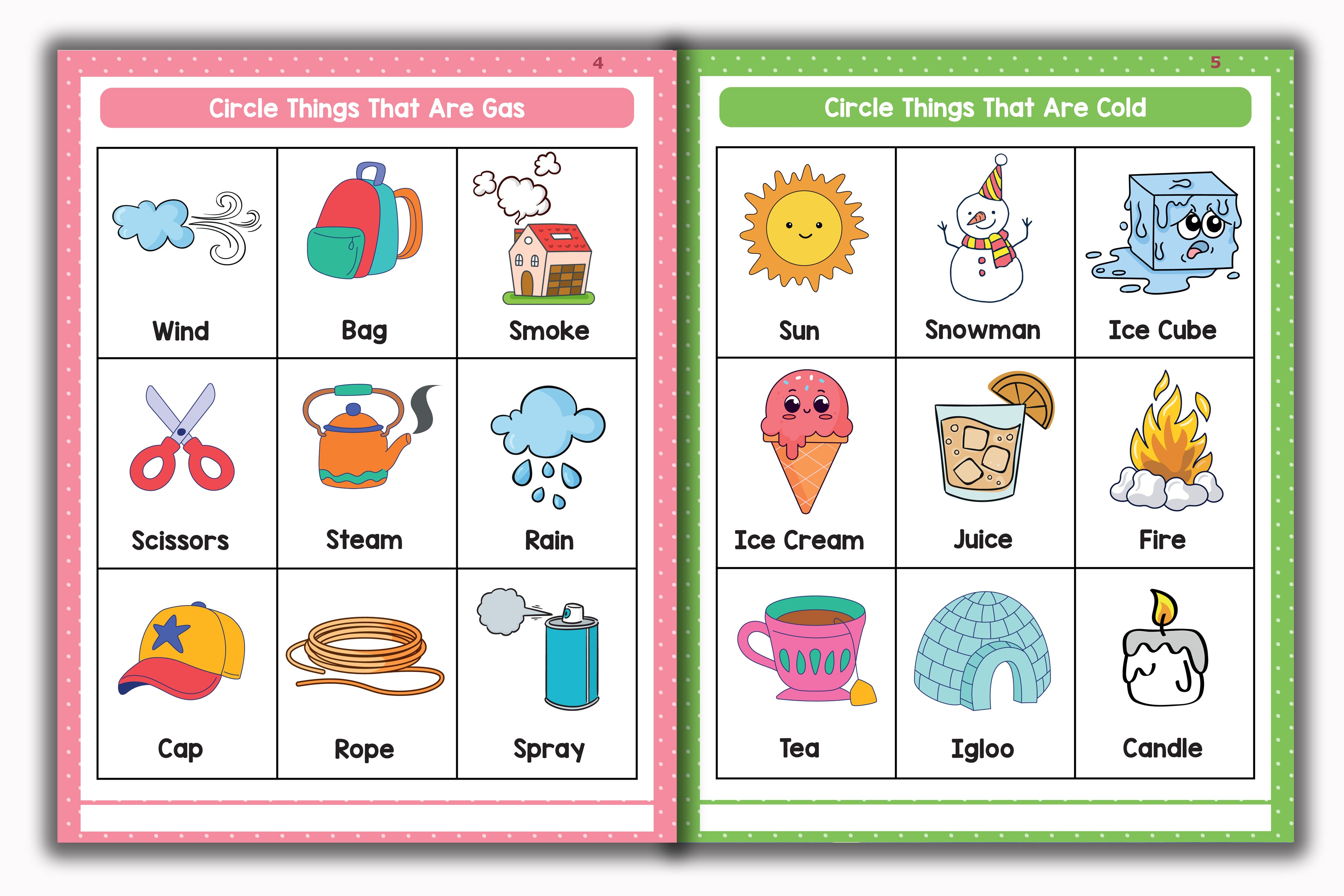 Activity Books Combo 10 - Alphabet Fun Shapes, Count And Write, Cut And Glue, Number Worksheet, science
