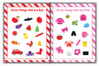 Activity Books Combo 1 - Animal Sounds, Circle The Color, Color Cute Animals, Patterns, Tracing