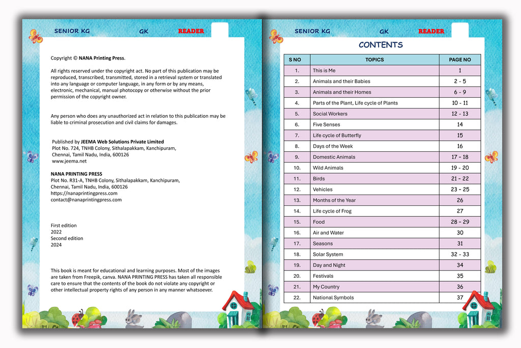 Senior KG - Exploring our world Reader (GK)