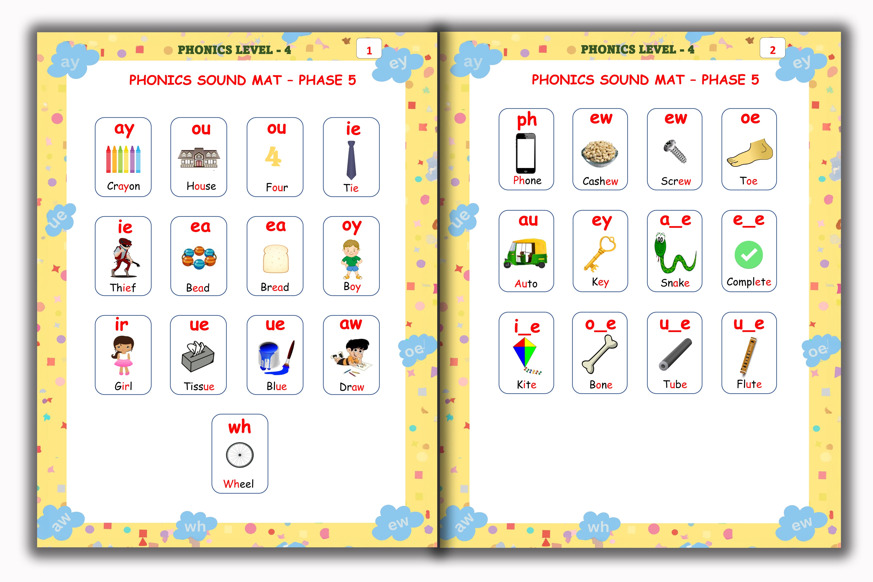 Phonics Book - Level 4