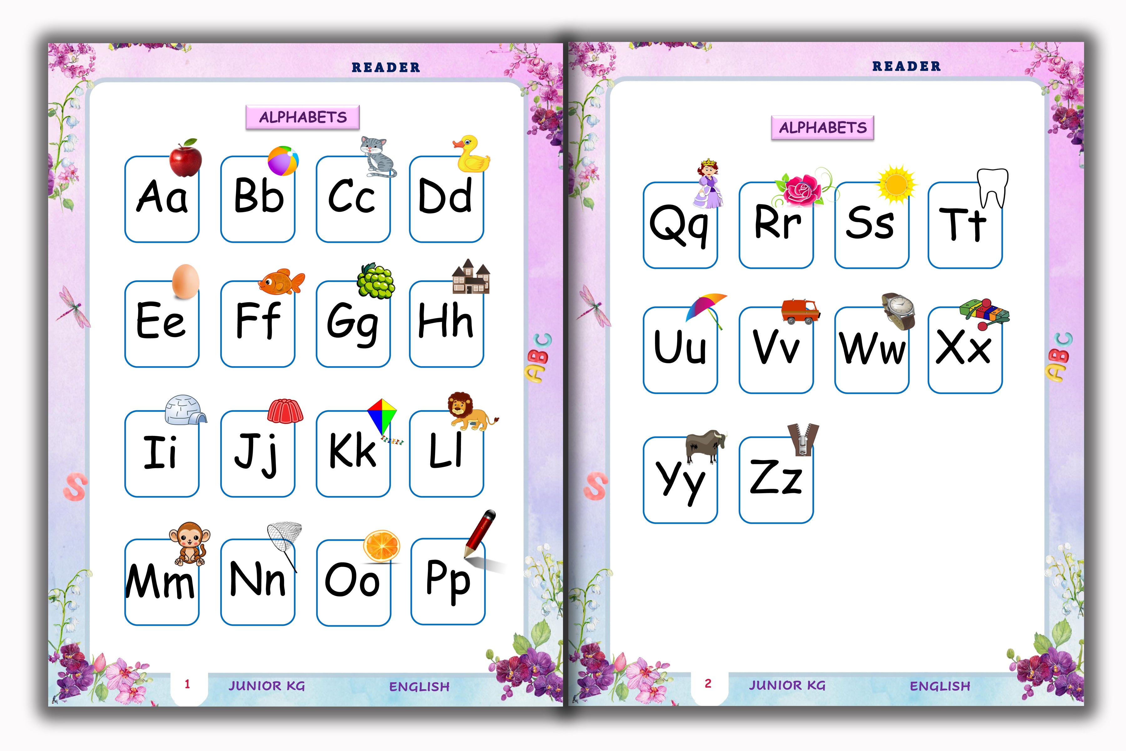 Junior KG - English Reader