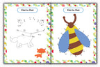 Activity Books Combo 2 - Alphabet Identification, Circle The Number, Circle The Two Matching Pictures, Dot To Dot, Good Or Bad