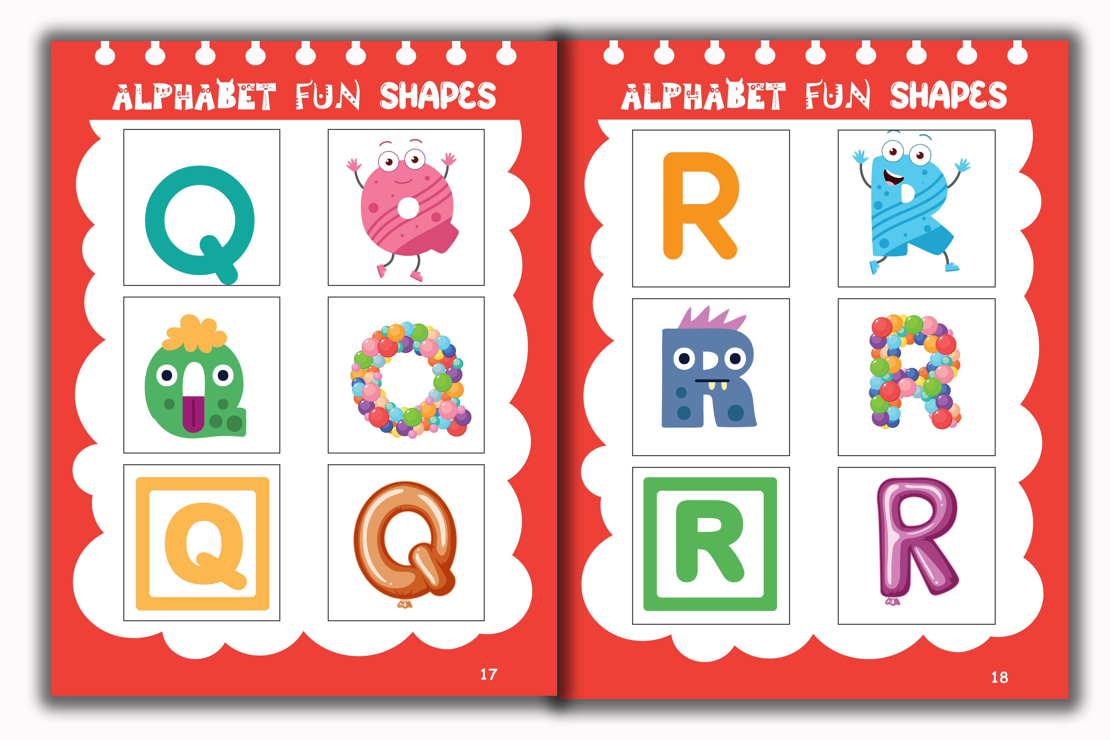 Activity Books Combo 10 - Alphabet Fun Shapes, Count And Write, Cut And Glue, Number Worksheet, science