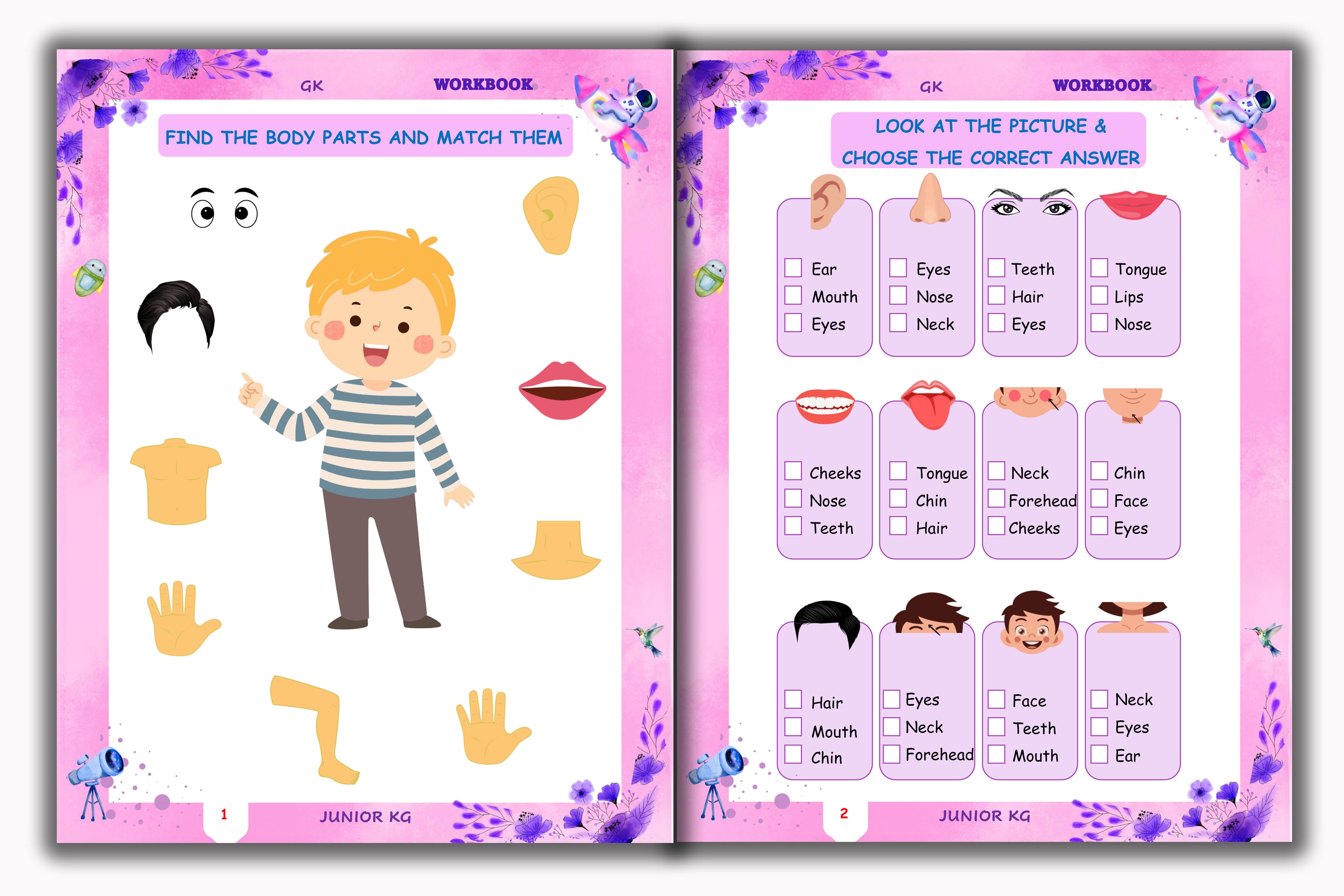 Junior KG - Exploring our World Workbook (GK)