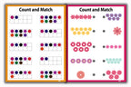 Activity Books Combo  5 - Alphabet Trace And Write, Comparing, Match Numbers, Number, Shadow Matching