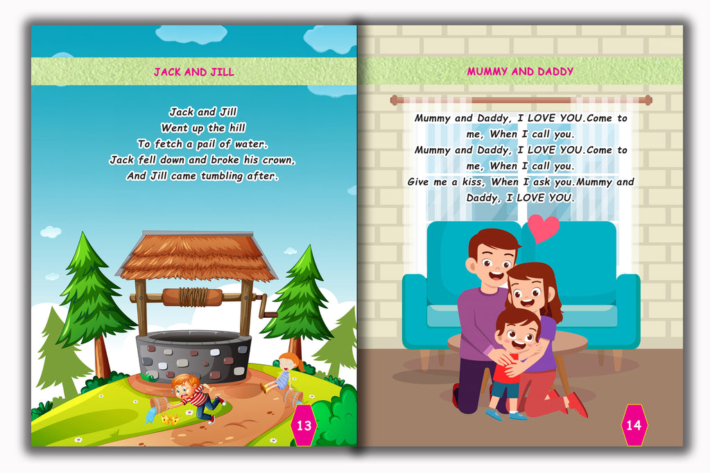 Senior Toddler - Rhymes Book (Pre KG)