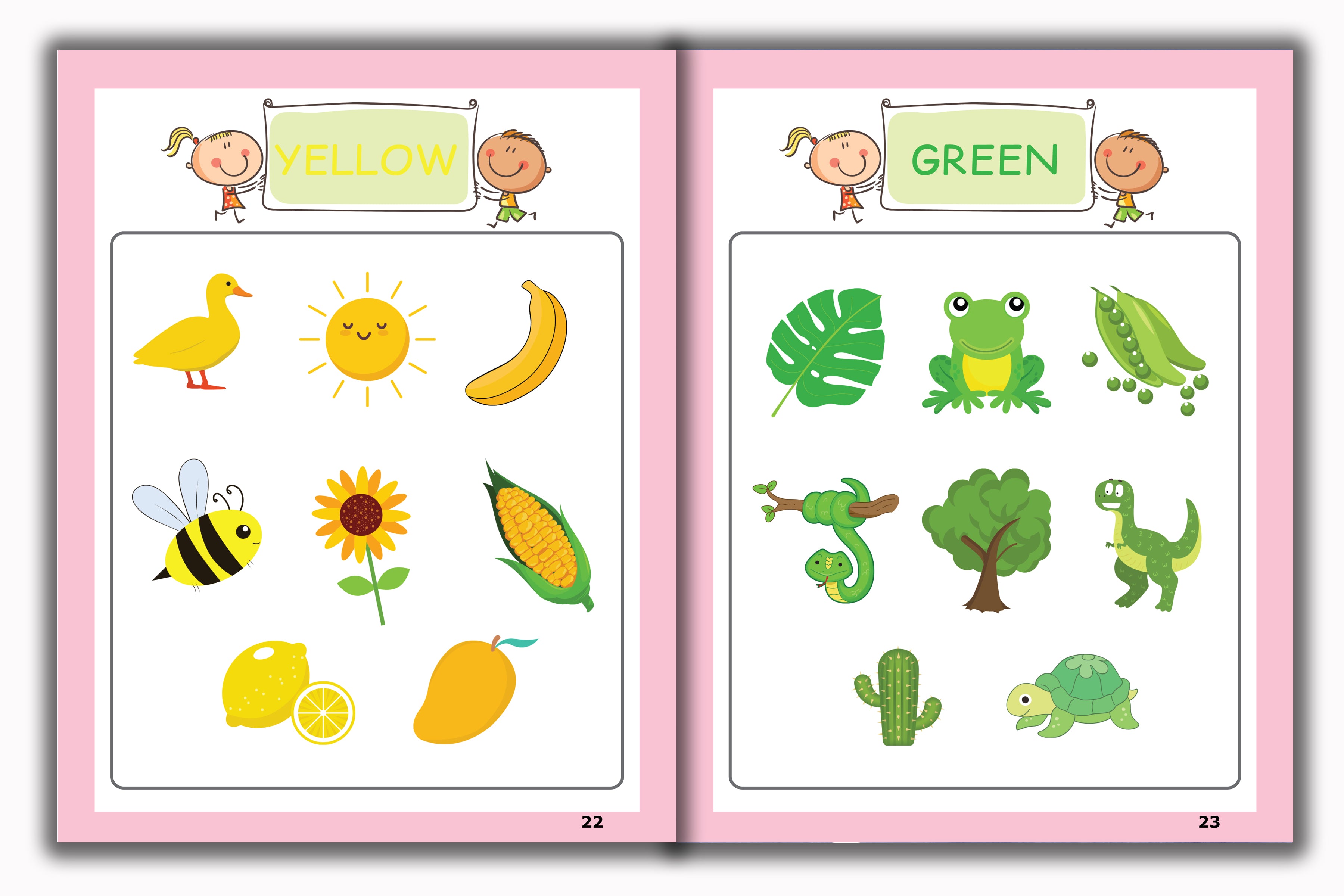 Activity Books Combo 6 - Alphabet Worksheet, Colors, Number Rhymes, Numbers Identification, Positions