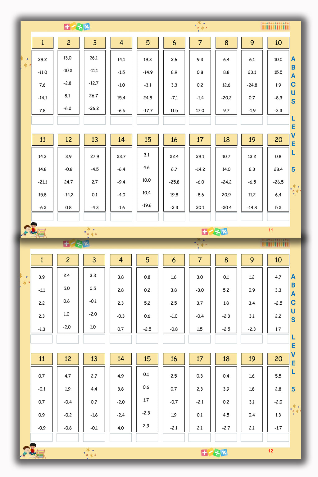 Abacus Book - Level 5