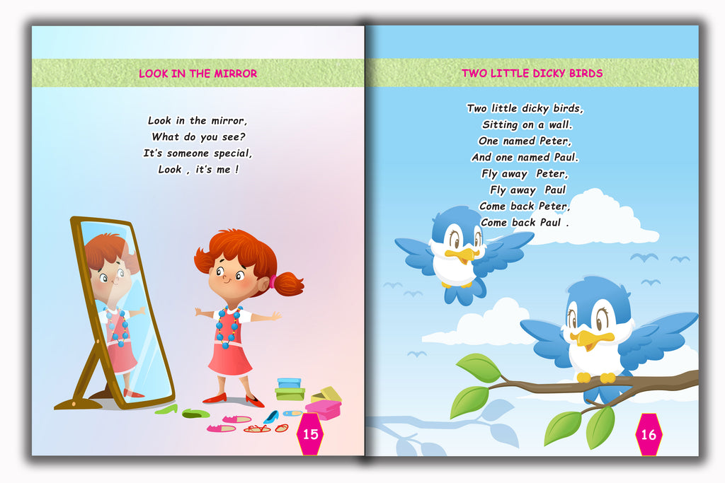 Senior Toddler - Rhymes Book (Pre KG)
