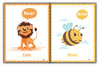 Activity Books Combo 1 - Animal Sounds, Circle The Color, Color Cute Animals, Patterns, Tracing