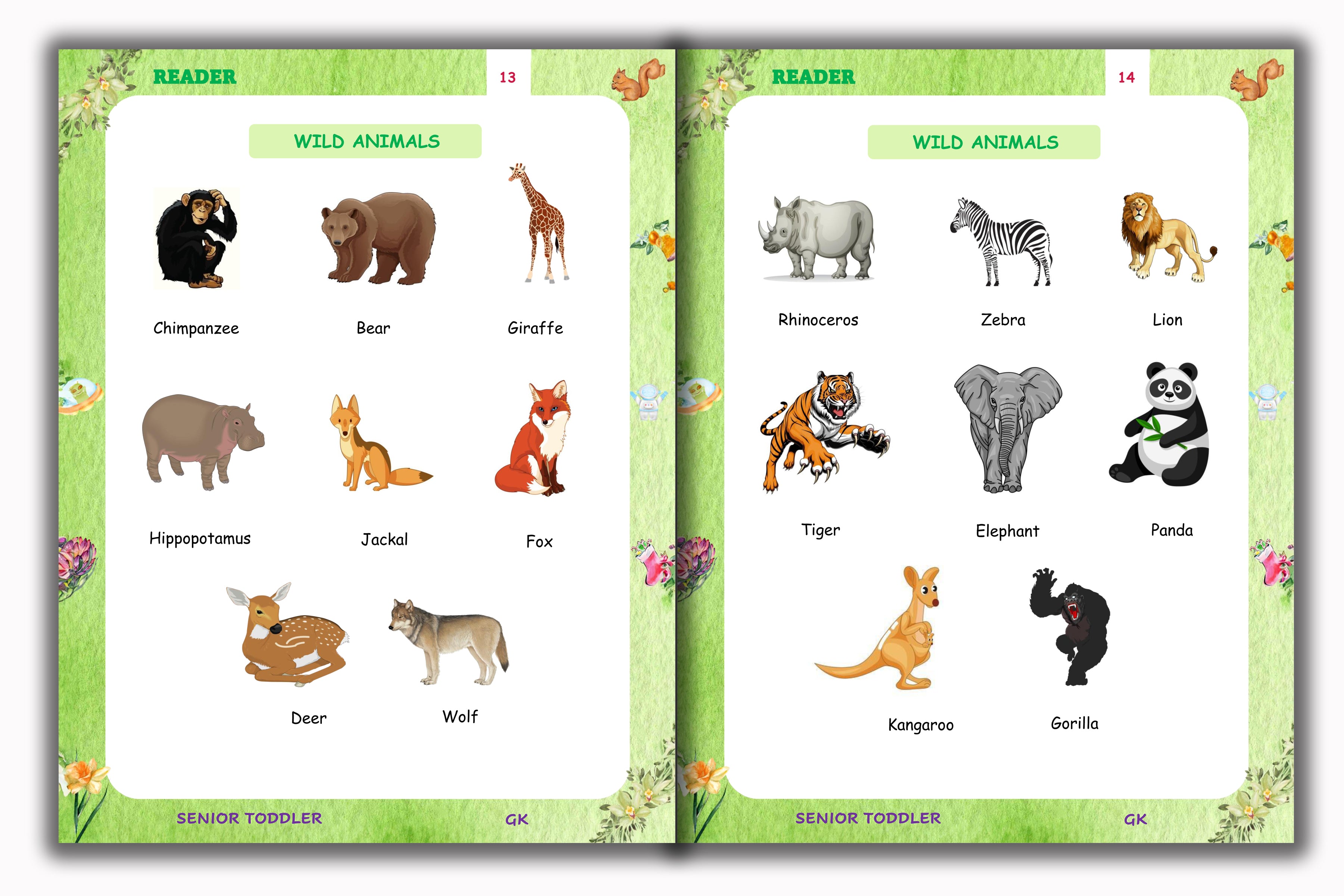 Senior Toddler - Exploring our World Reader (Pre KG)