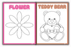 Activity Books Combo  9 - Alphabet Activities, Coloring For Fun, Counting, How Many, Missing Numbers