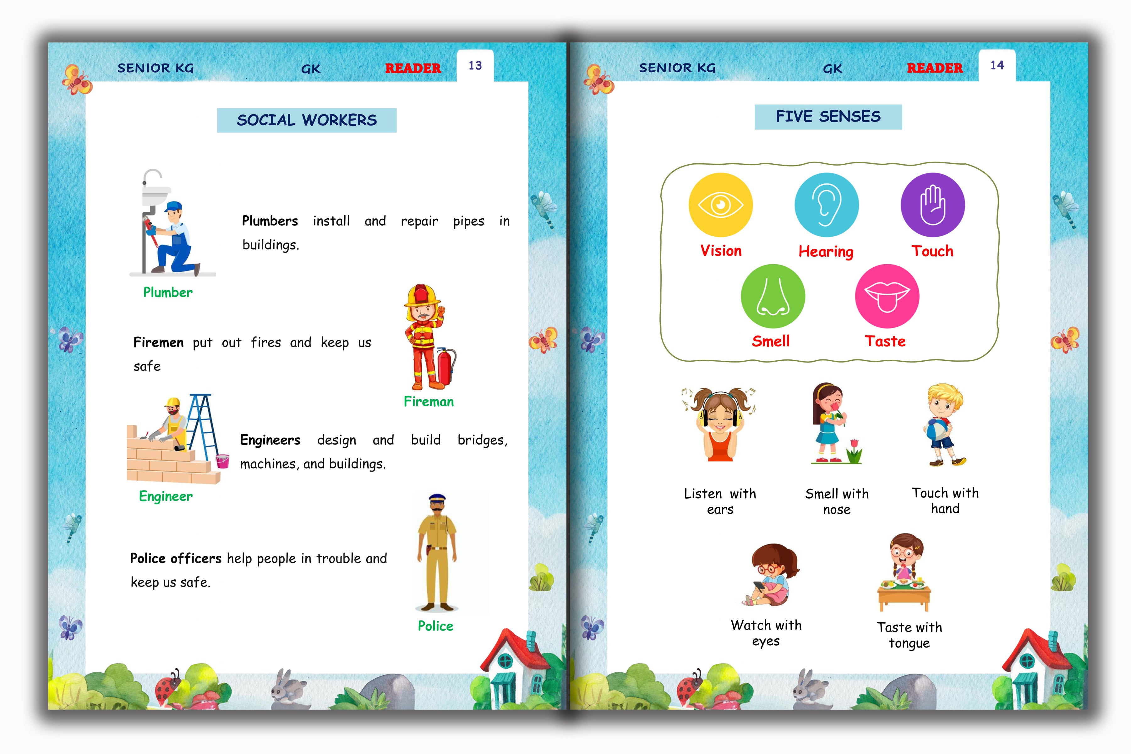 Senior KG - Exploring our world Reader (GK)