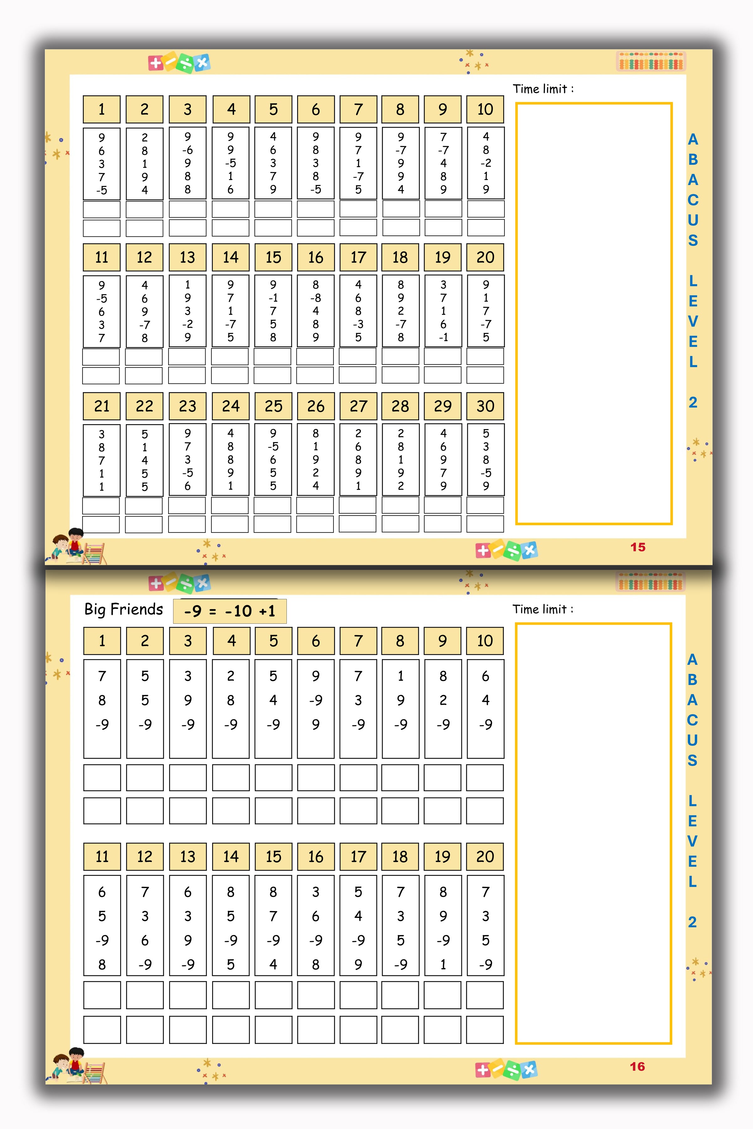 Abacus Book - Level 2