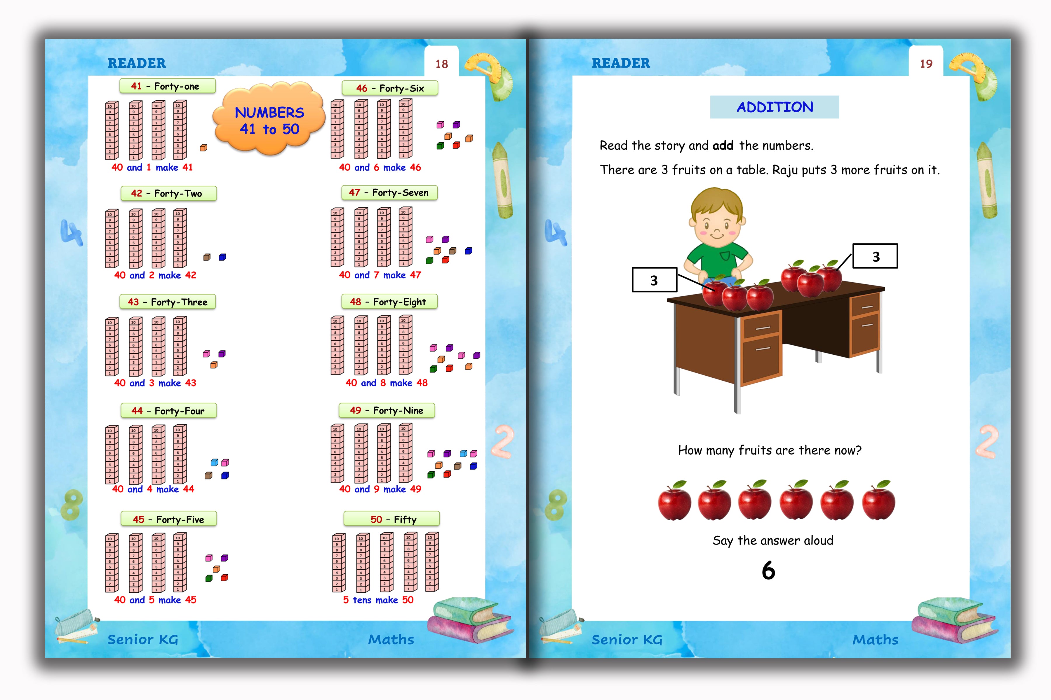 Senior KG - Maths Reader