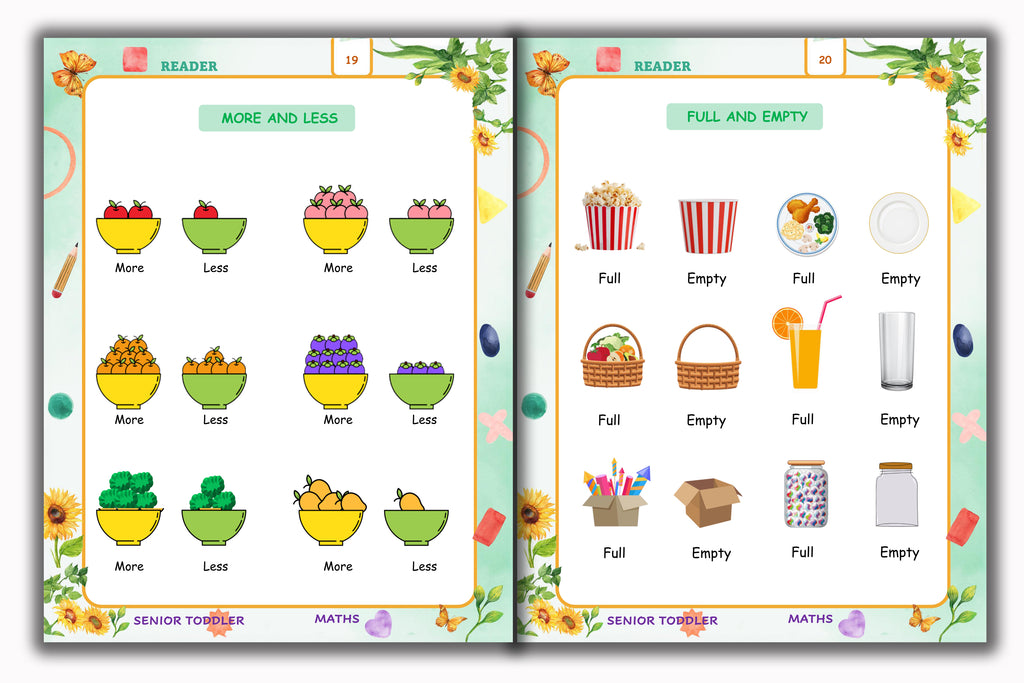 Senior Toddler - Maths Reader (Pre KG)