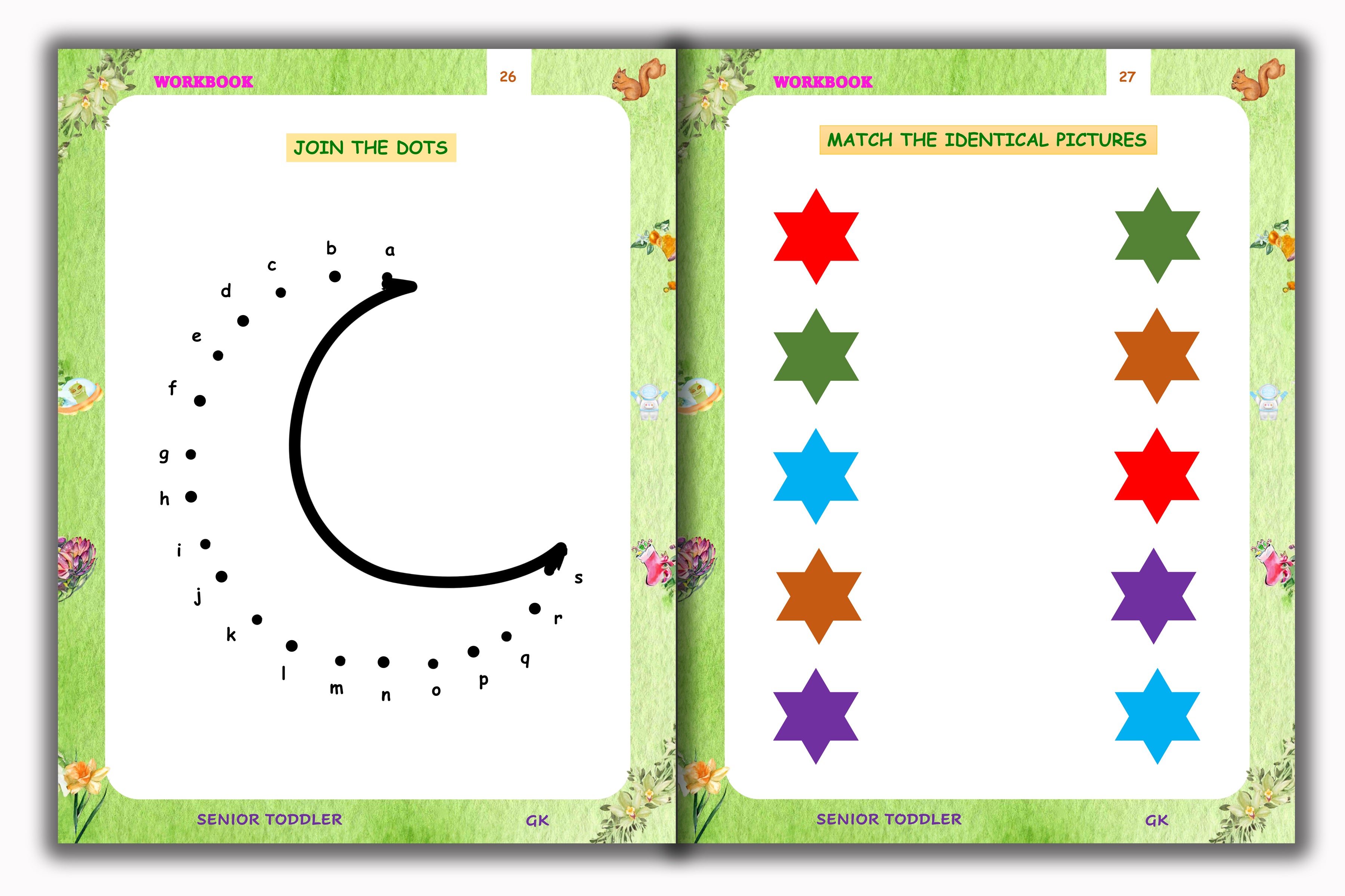 Senior Toddler - Exploring our World Workbook (Pre KG)