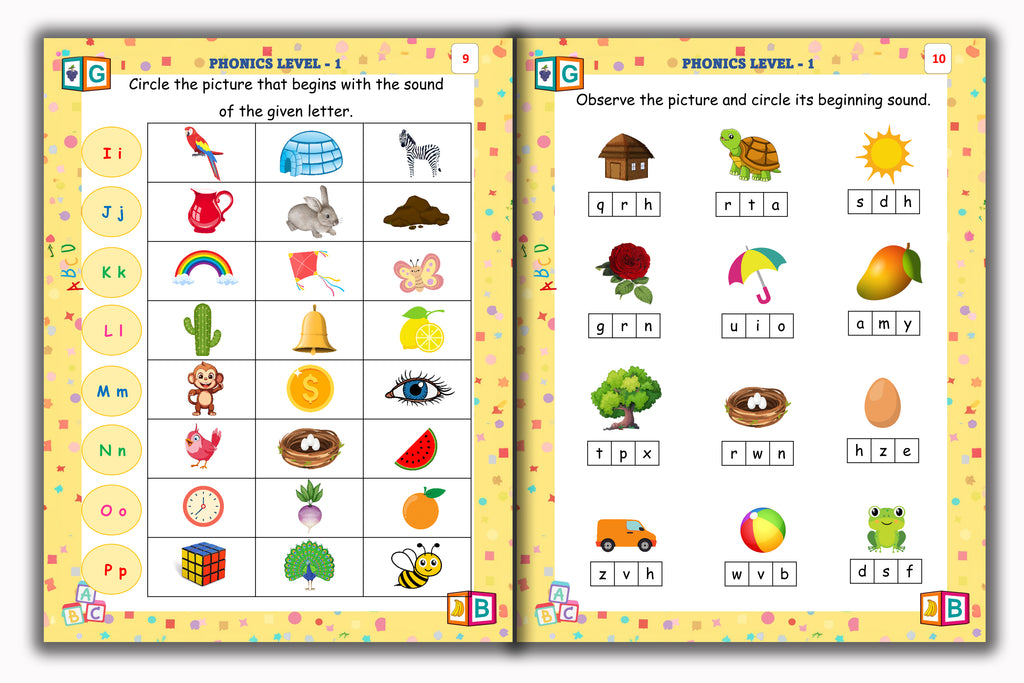 Phonics Book - Level 1