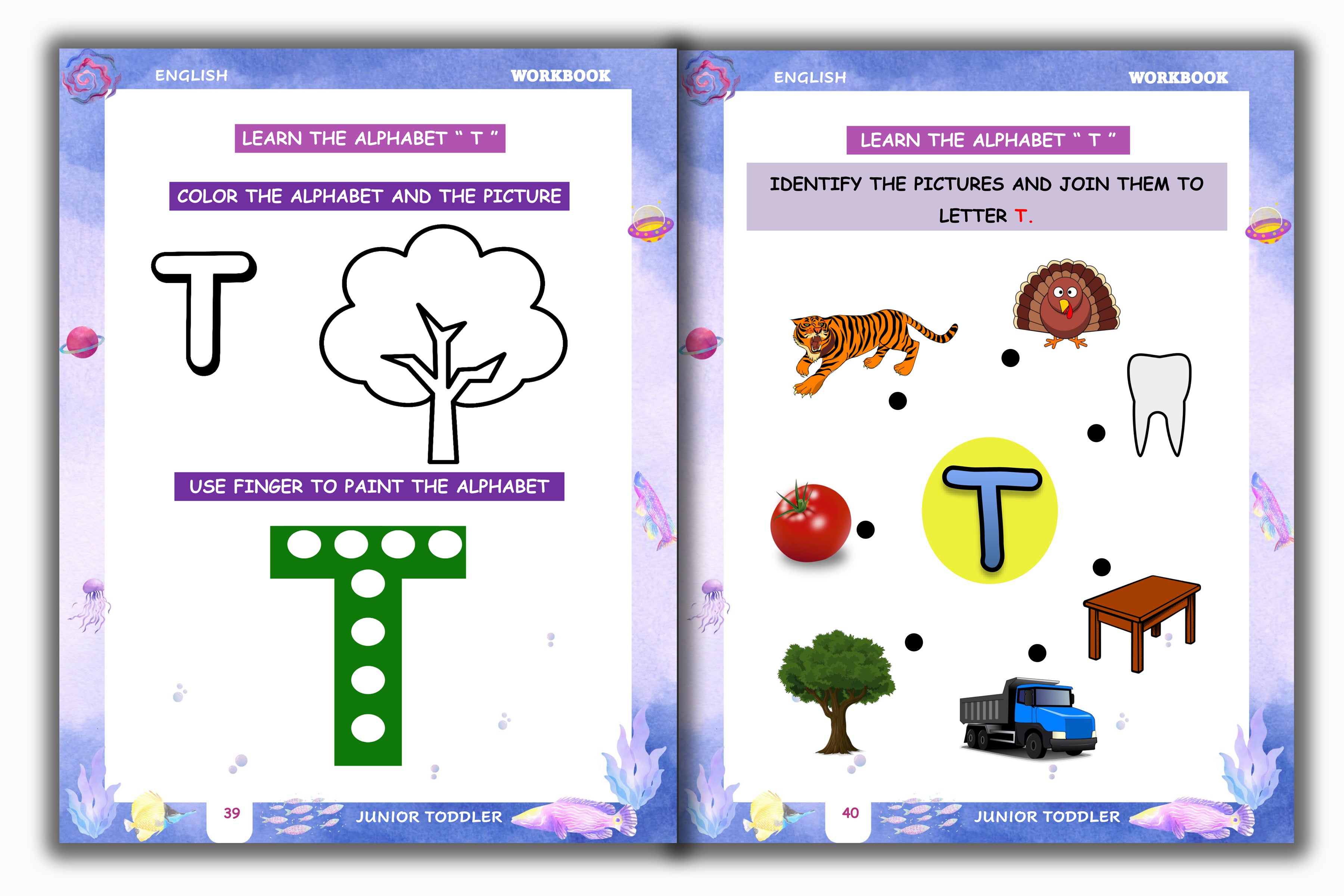 Junior Toddler - English Workbook (Play Group)