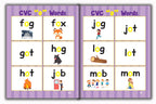 Activity Books Combo 15 - Count And Add, CVC Words, Rhyming Words, Sudoku, Unscramble Words