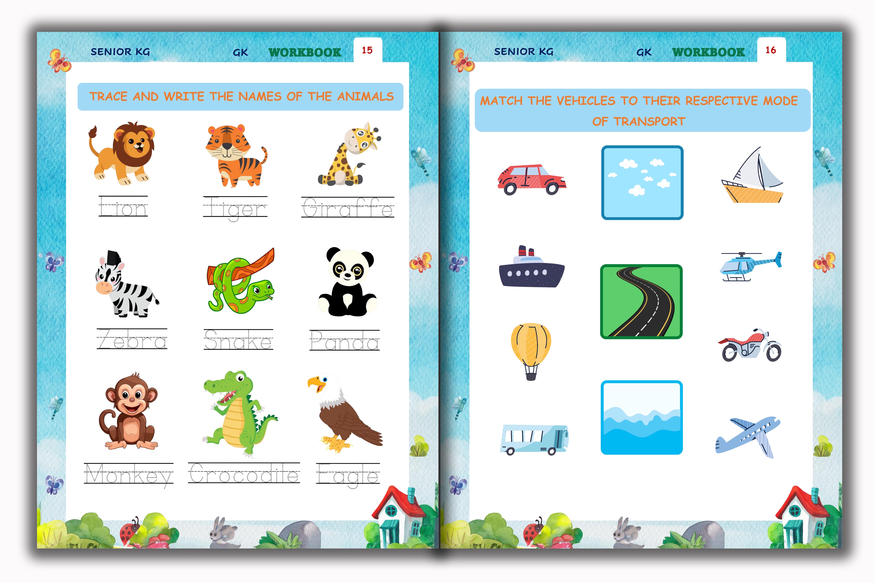 Senior KG - Exploring our world Workbook (GK)