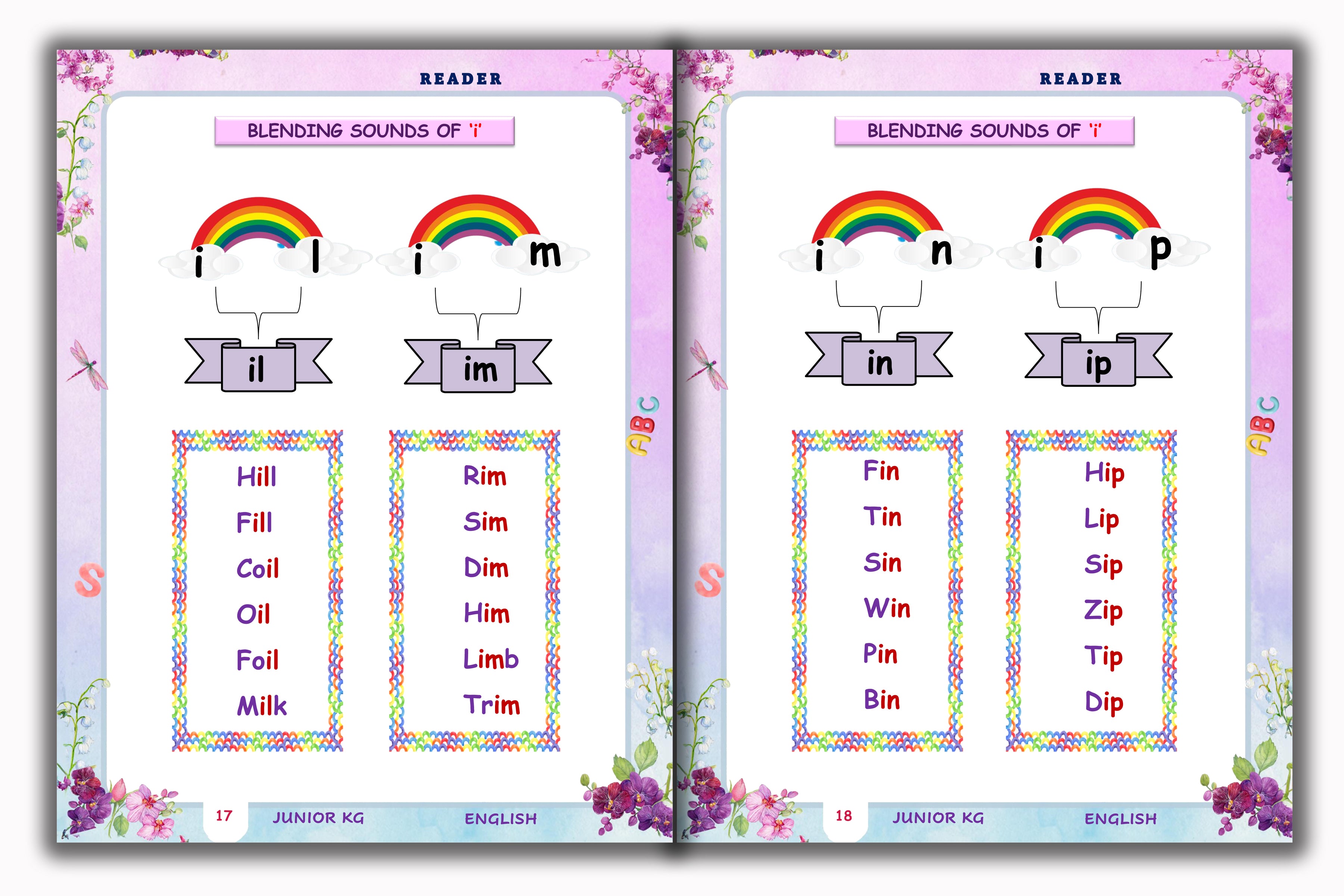 Junior KG - English Reader