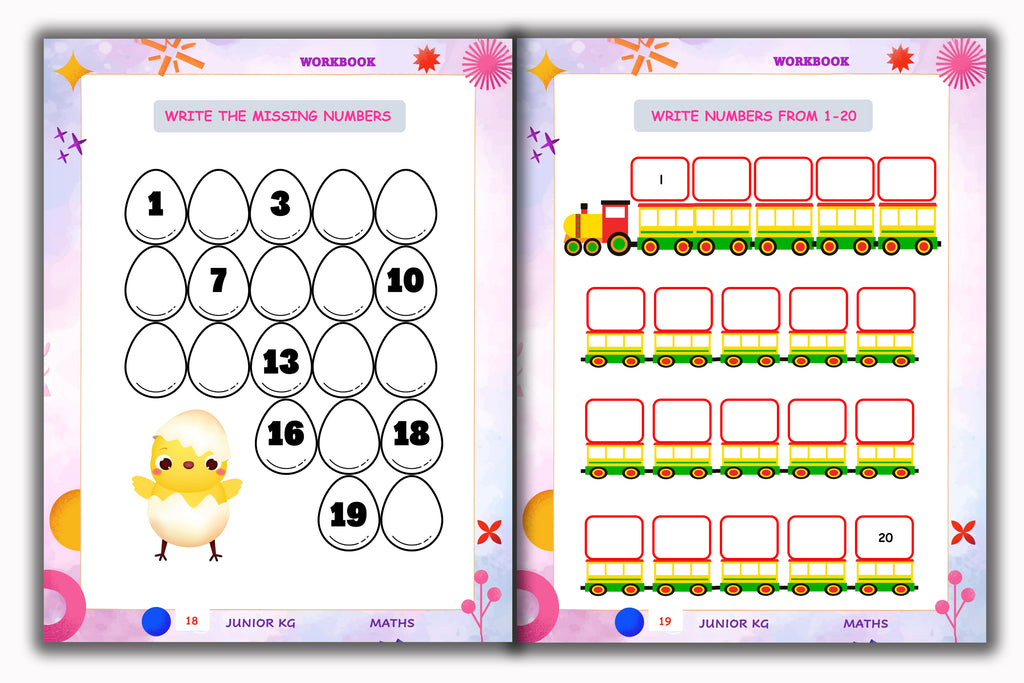 Junior KG - Maths Workbook