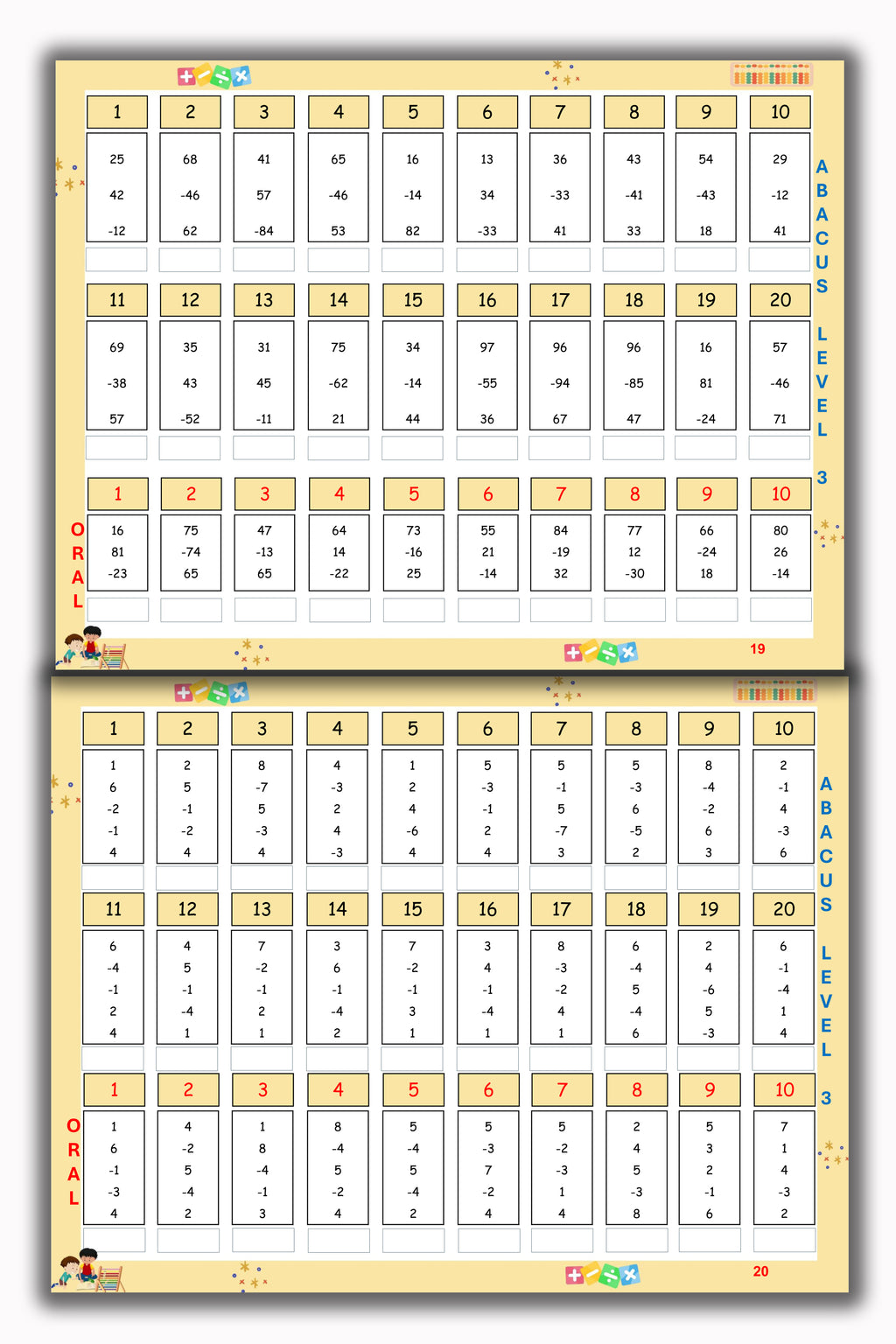 Abacus Book - Level 3