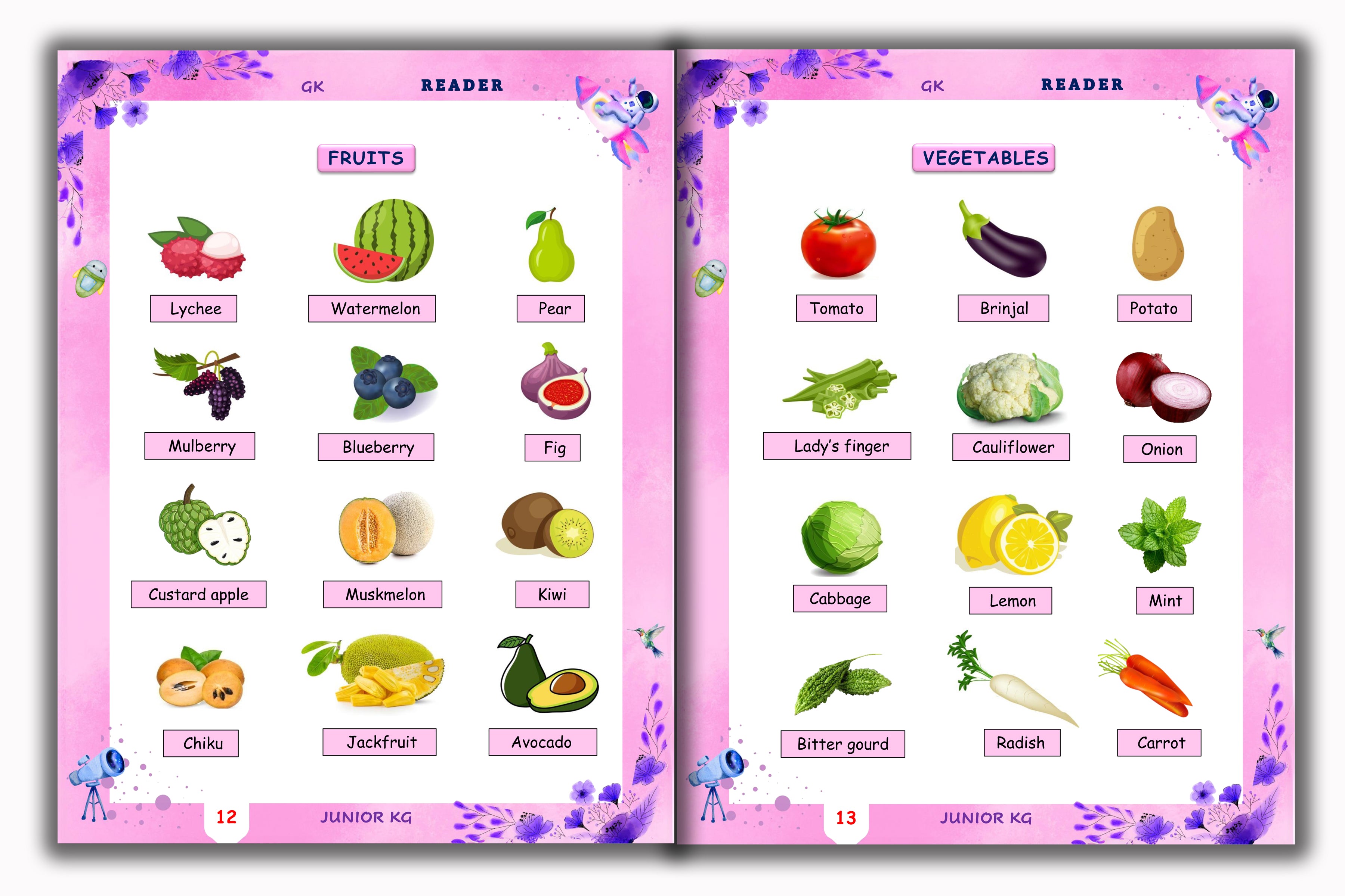 Junior KG - Exploring our World Reader (GK)