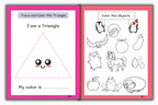 Activity Books Combo 6 - Alphabet Worksheet, Colors, Number Rhymes, Numbers Identification, Positions