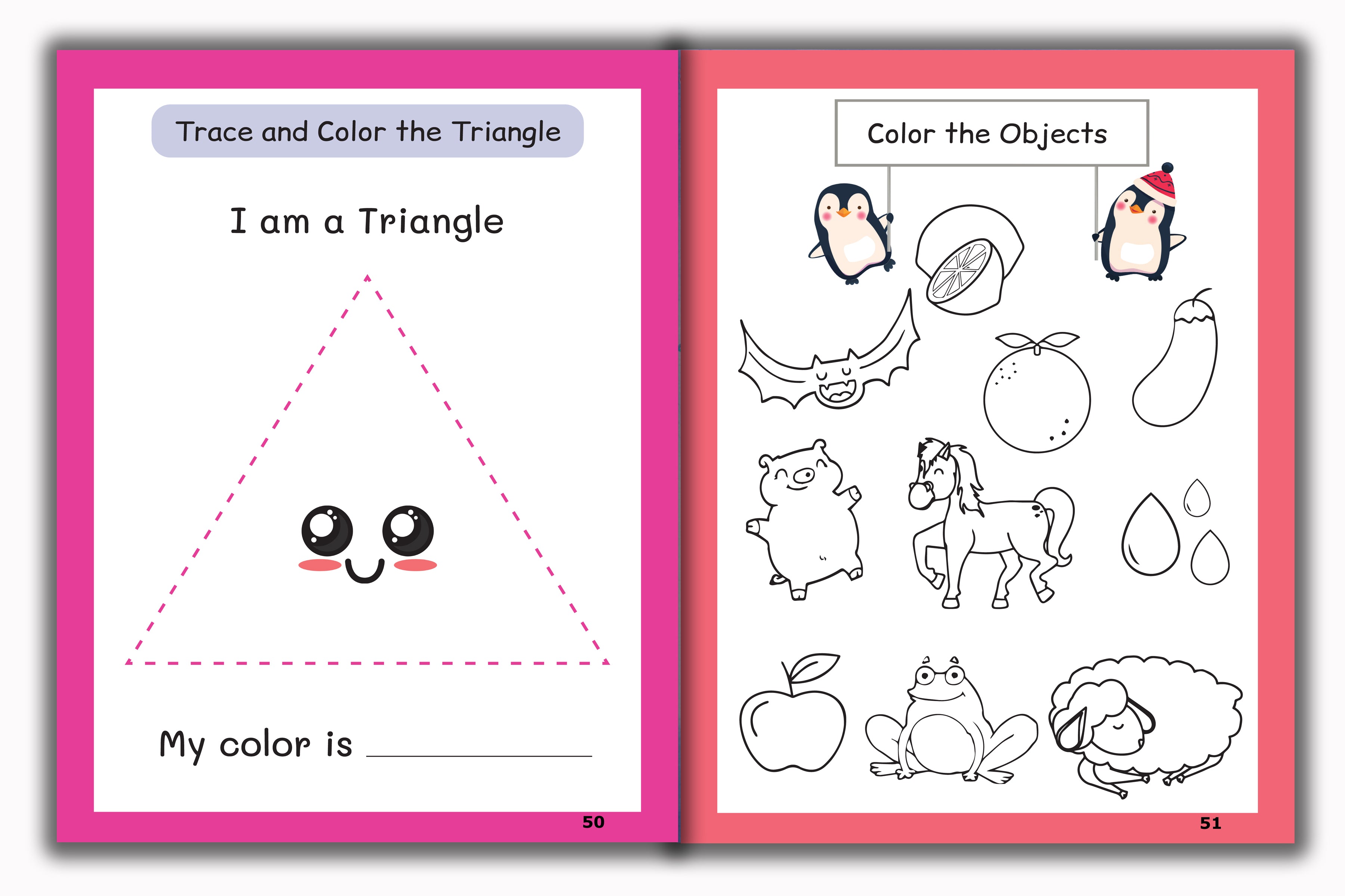 Activity Books Combo 6 - Alphabet Worksheet, Colors, Number Rhymes, Numbers Identification, Positions