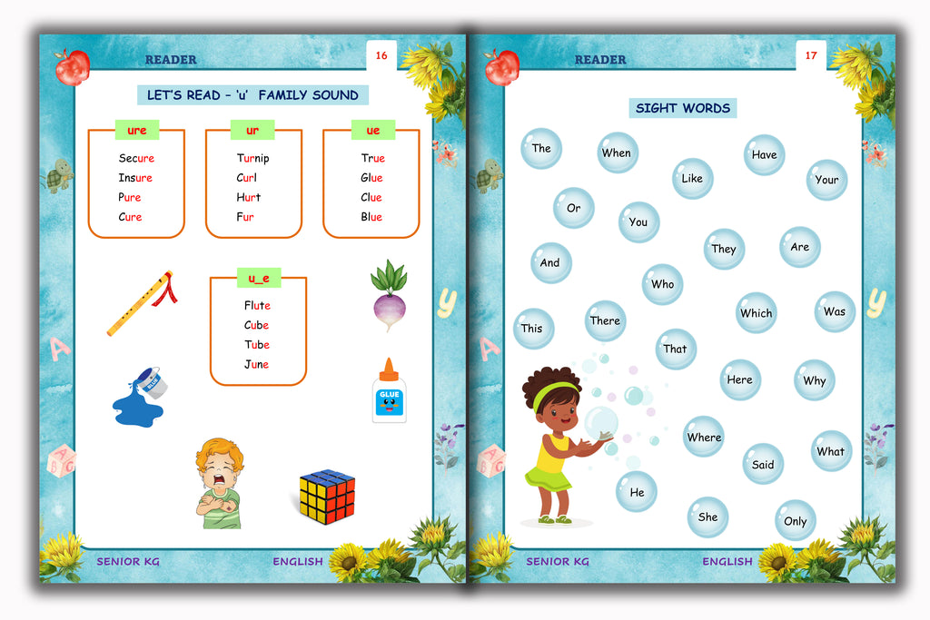 Senior KG - English Reader Book