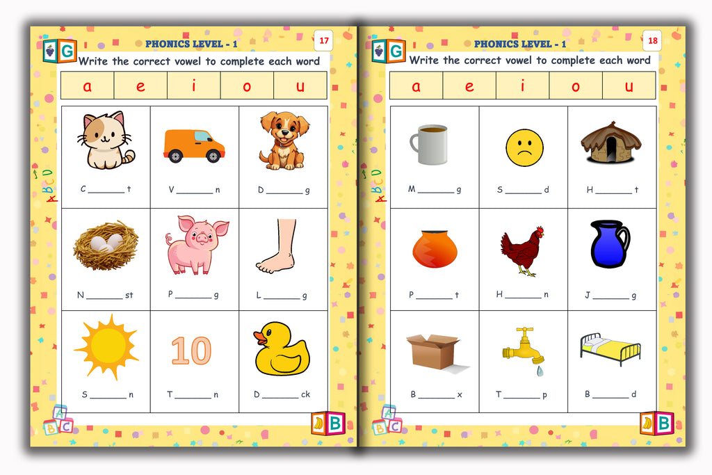 Phonics Book - Level 1