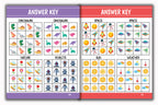 Activity Books Combo 15 - Count And Add, CVC Words, Rhyming Words, Sudoku, Unscramble Words