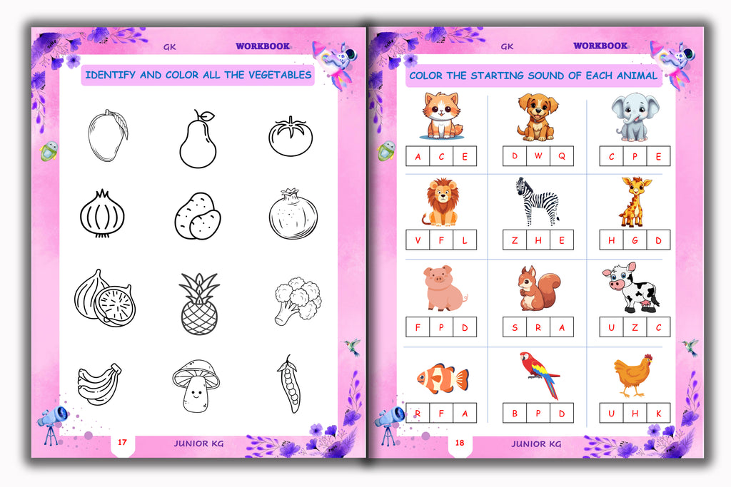 Junior KG - Exploring our World Workbook (GK)