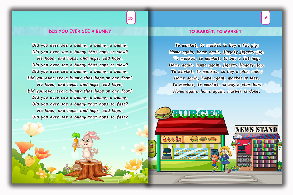 Senior KG - Rhymes Book