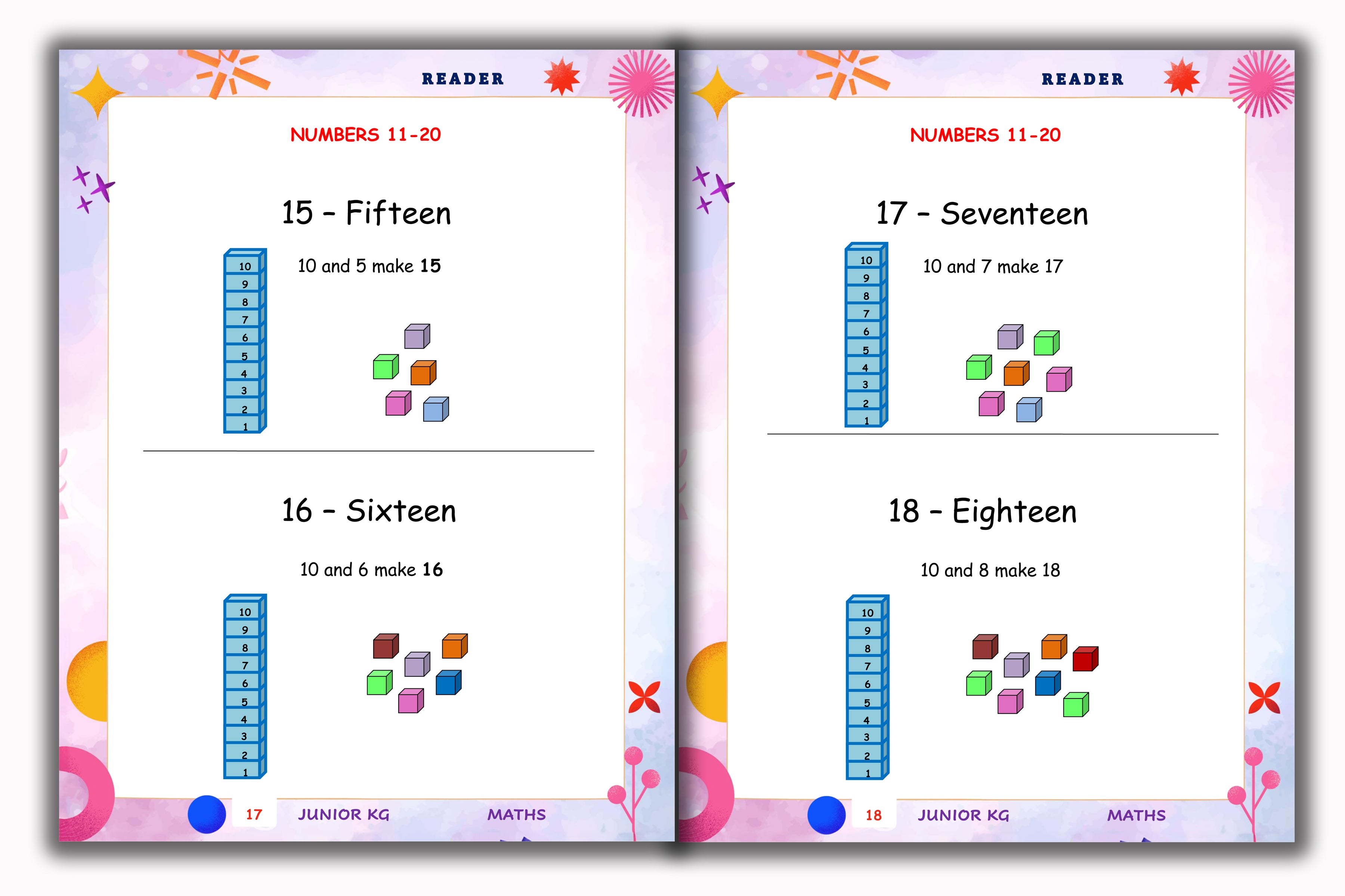 Junior KG - Maths Reader
