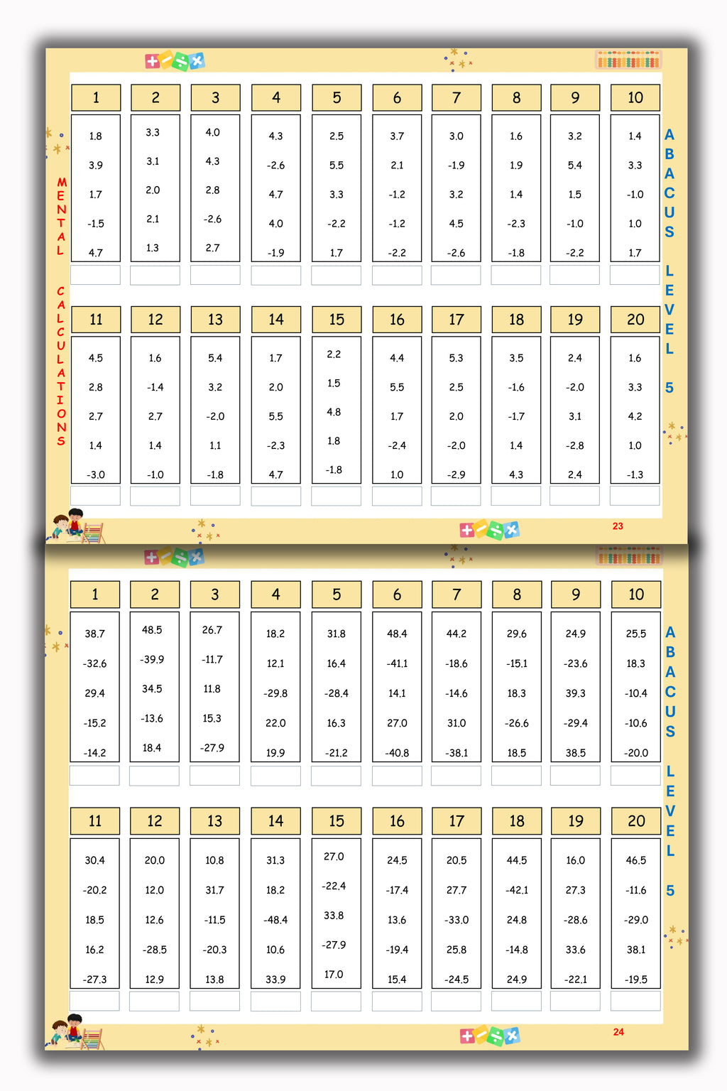 Abacus Book - Level 5