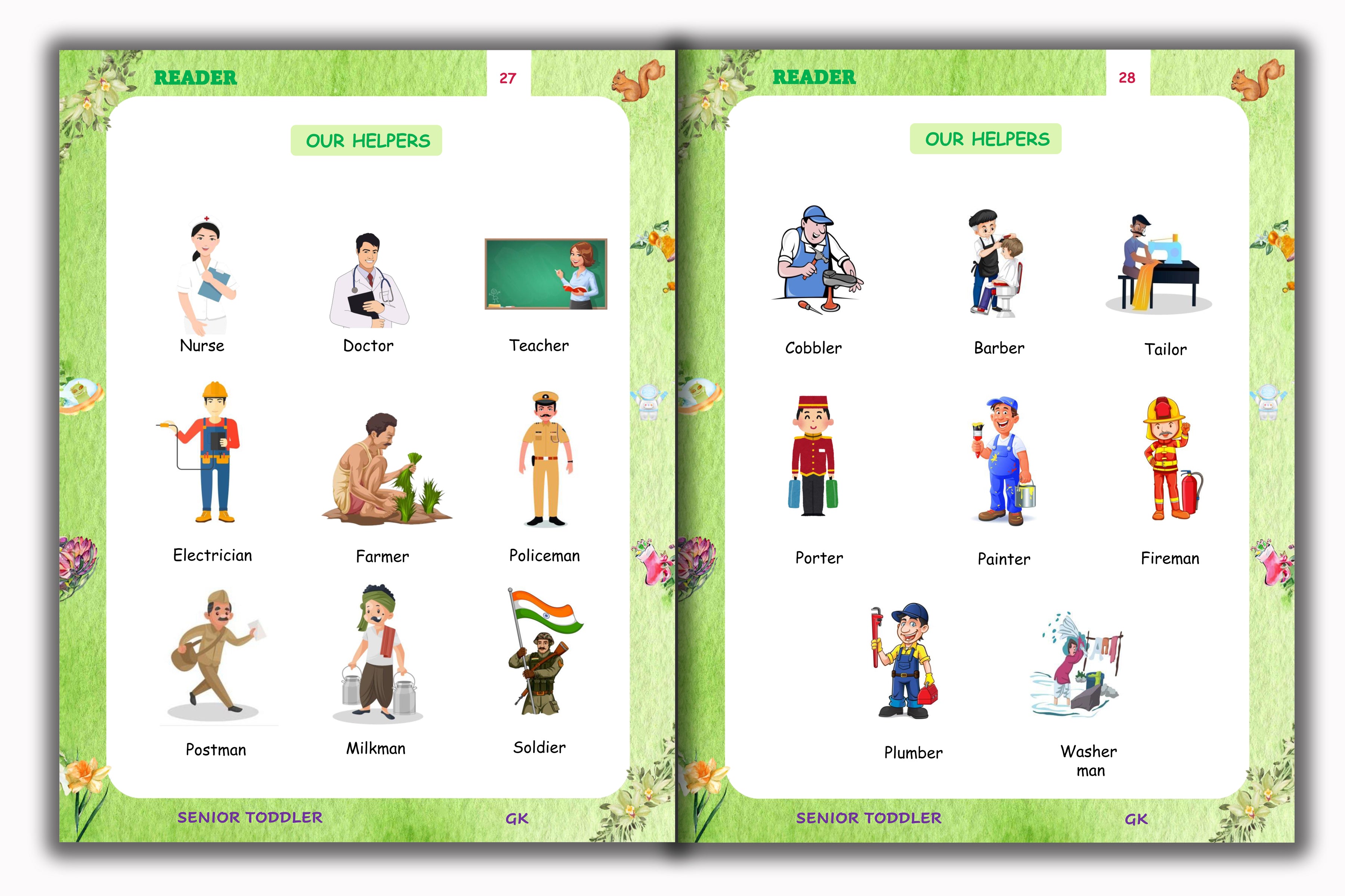 Senior Toddler - Exploring our World Reader (Pre KG)