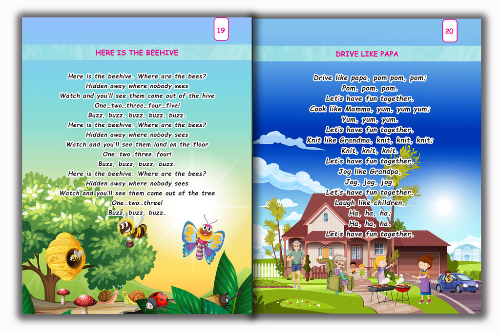 Senior KG - Rhymes Book