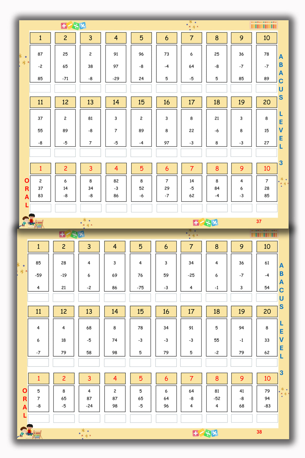 Abacus Book - Level 3