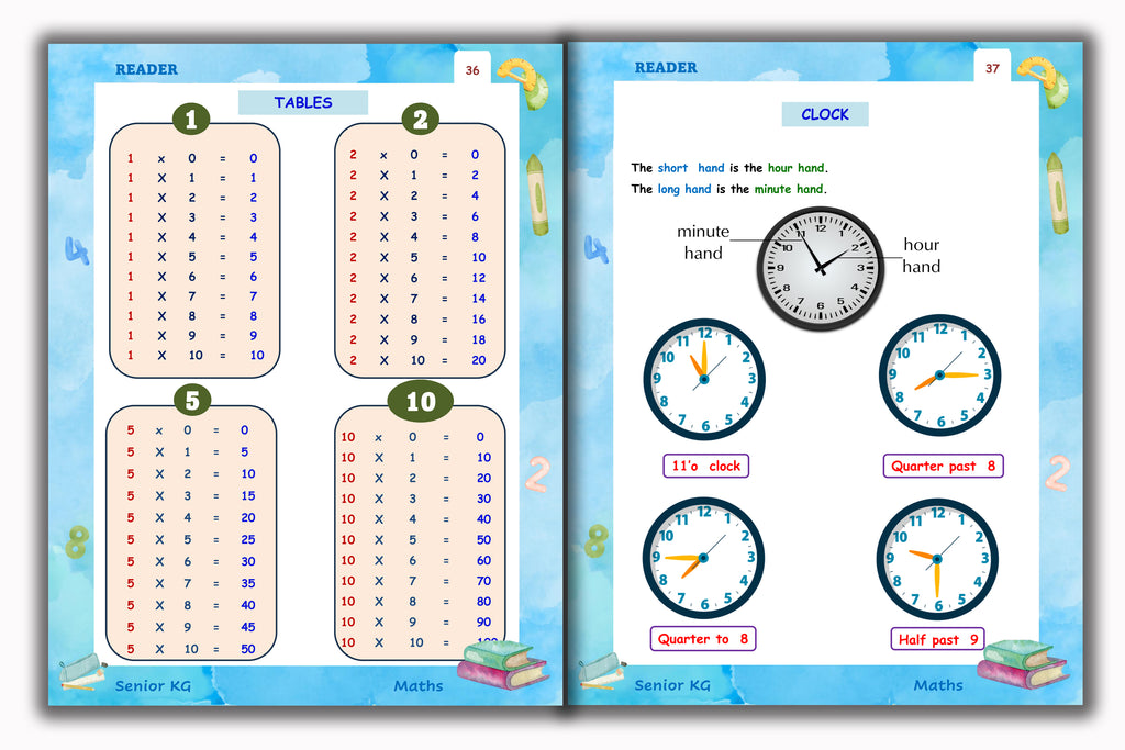 Senior KG - Maths Reader