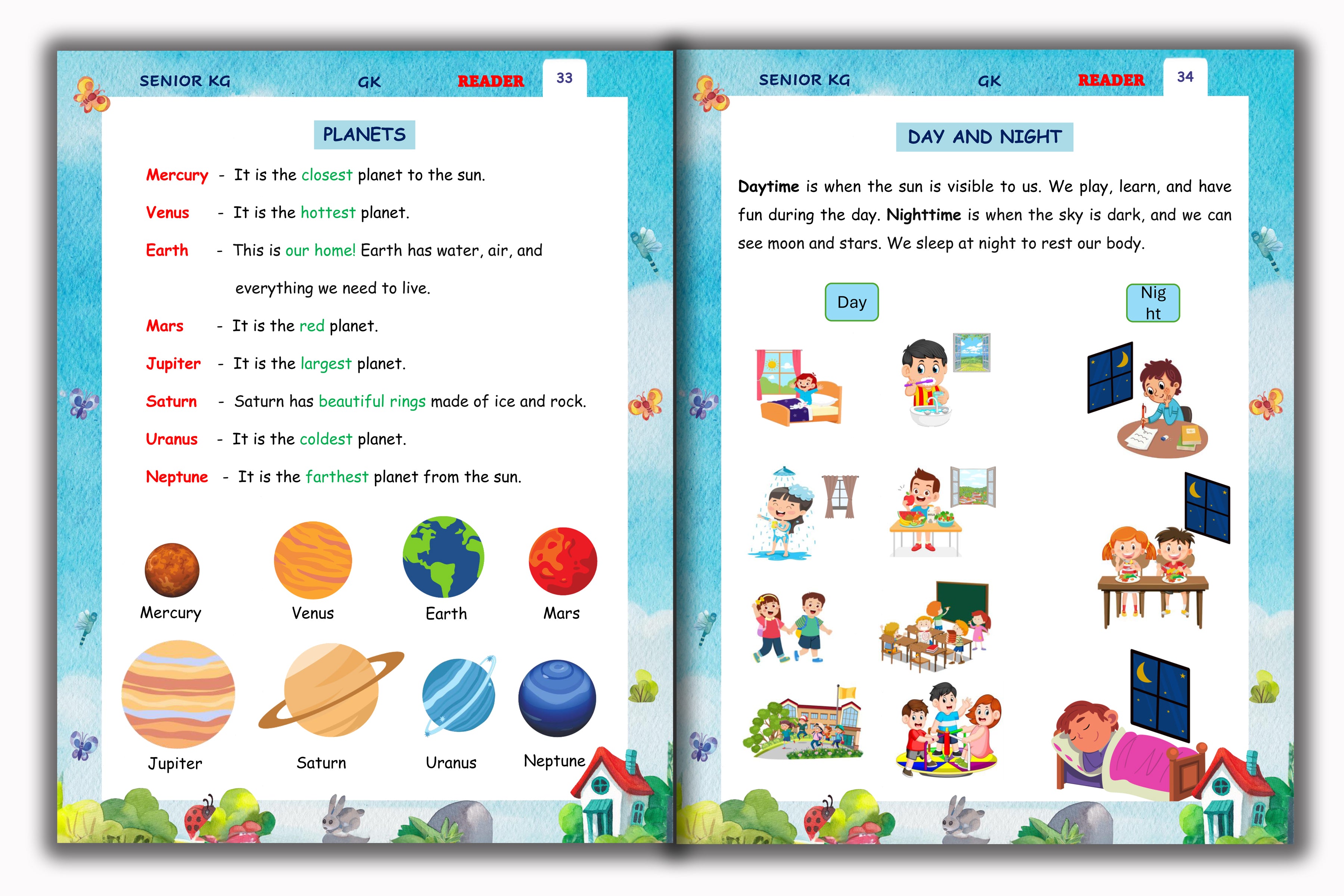 Senior KG - Exploring our world Reader (GK)